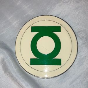 Vintage 1990s DC Green Lantern Belt Buckle